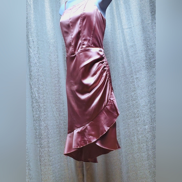 Rose  Ruched Cocktail Mini Dress by Grace Karin - Picture 8 of 11